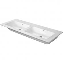 Duravit 2336133260 - ME by Starck Double Vanity Sink White