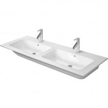 Duravit 2336133230 - ME by Starck Double Vanity Sink White