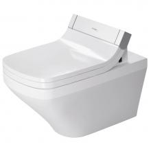 Duravit 2537590092 - DuraStyle Wall-Mounted Toilet Bowl for Shower-Toilet Seat White