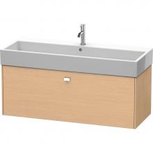 Duravit BR405701030 - Brioso One Drawer Wall-Mount Vanity Unit Natural Oak