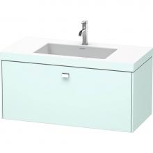 Duravit BR4602O1009 - Duravit Brioso C-Bonded Wall-Mounted Vanity  Light Blue Matte