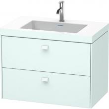 Duravit BR4606O0909 - Duravit Brioso C-Bonded Wall-Mounted Vanity  Light Blue Matte