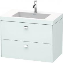 Duravit BR4606O1009 - Duravit Brioso C-Bonded Wall-Mounted Vanity  Light Blue Matte