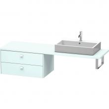 Duravit BR513900909 - Duravit Brioso Low Cabinet for Console  Light Blue Matte