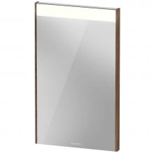 Duravit BR7020021216000 - Brioso Mirror with Lighting Walnut Dark