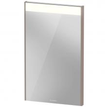 Duravit BR7020043436000 - Brioso Mirror with Lighting Basalt