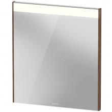 Duravit BR7021021216000 - Brioso Mirror with Lighting Walnut Dark