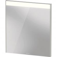 Duravit BR7001043436000 - Brioso Mirror with Lighting Basalt