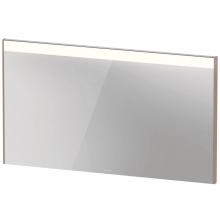 Duravit BR7024043436000 - Brioso Mirror with Lighting Basalt