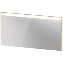 Duravit BR7025030306000 - Brioso Mirror with Lighting Concrete Gray