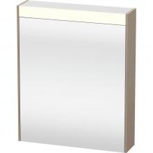 Duravit BR7101L7575 - Duravit Brioso Mirror Cabinet with Lighting Linen