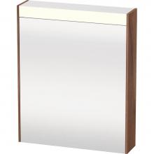 Duravit BR7101L79796000 - Brioso Mirror Cabinet with Lighting Walnut