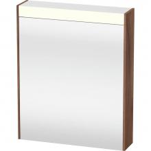 Duravit BR7101L7979 - Duravit Brioso Mirror Cabinet with Lighting Walnut