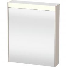 Duravit BR7101R91916000 - Brioso Mirror Cabinet with Lighting Taupe