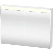 Duravit BR7102018186000 - Brioso Mirror Cabinet with Lighting White