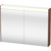 Duravit BR7102079796000 - Brioso Mirror Cabinet with Lighting Walnut