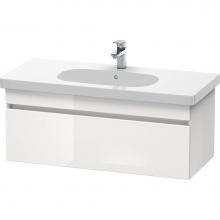 Duravit DS638507518 - Duravit DuraStyle One Drawer Wall-Mount Vanity Unit Linen|White