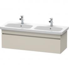 Duravit DS639809191 - Duravit DuraStyle One Drawer Wall-Mount Vanity Unit Taupe