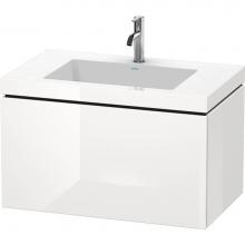 Duravit LC6917T7575 - Duravit L-Cube C-Bonded Wall-Mounted Vanity  Linen