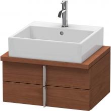 Duravit VE560501313 - Duravit Vero Two Drawer Vanity Unit For Console American Walnut