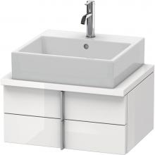 Duravit VE560502222 - Duravit Vero Two Drawer Vanity Unit For Console White