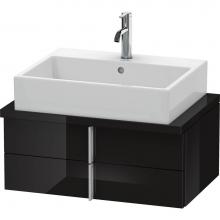 Duravit VE560604040 - Duravit Vero Two Drawer Vanity Unit For Console Black