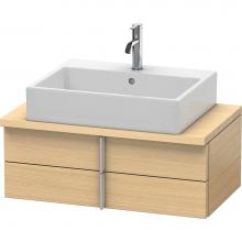 Duravit VE560707171 - Duravit Vero Two Drawer Vanity Unit For Console Mediterranean Oak