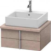 Duravit VE561501111 - Duravit Vero Two Drawer Vanity Unit For Console Cashmere Oak