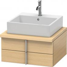 Duravit VE561507171 - Duravit Vero Two Drawer Vanity Unit For Console Mediterranean Oak