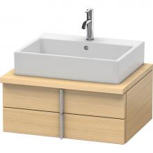 Duravit VE561607171 - Duravit Vero Two Drawer Vanity Unit For Console Mediterranean Oak