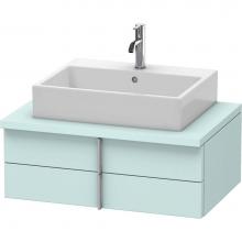 Duravit VE561700909 - Duravit Vero Vanity Unit for Console  Light Blue Matte