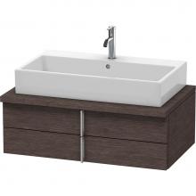 Duravit VE561807272 - Duravit Vero Two Drawer Vanity Unit For Console Dark Brushed Oak