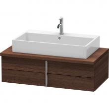 Duravit VE561905353 - Duravit Vero Two Drawer Vanity Unit For Console Chestnut Dark