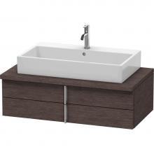 Duravit VE561907272 - Duravit Vero Two Drawer Vanity Unit For Console Dark Brushed Oak