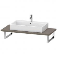 Duravit XL104C09090 - Duravit X-Large Console  Flannel Gray Satin Matte