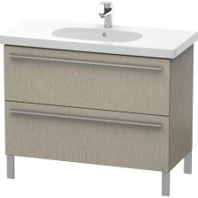 Duravit XL651701111 - Duravit X-Large Two Drawer Floorstanding Vanity Unit Cashmere Oak