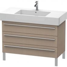 Duravit XL655407575 - Duravit X-Large Three Drawer Floorstanding Vanity Unit Linen