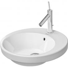 Duravit 2327480000 - Duravit Starck 2 Drop-In Bathroom Sink  White