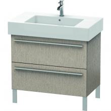 Duravit XL654301111 - Duravit X-Large Two Drawer Floorstanding Vanity Unit Cashmere Oak