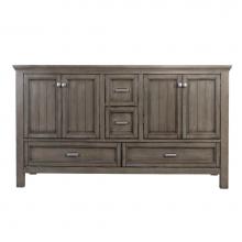 Foremost BAGV6022D - Brantley 60'' Vanity Distressed Grey