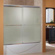 Foremost CVST6060-SM-SV - Cove 1/4'' Frameless By-pass Sliding Tub Door