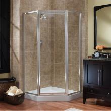 Foremost TDNA0570-CL-SV - Tides Framed Neo-Angle Shower Door