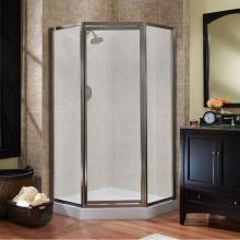 Foremost TDNA0570-RN-BN - Tides Framed Neo-Angle Shower Door