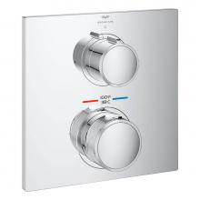 Grohe 29177001 - Allure Single Function 2-Handle Thermostatic Valve Trim