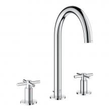 Grohe 20659000 - 8-inch Widespread 2-Handle L-Size Bathroom Faucet 1.2 GPM