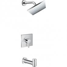 Hansgrohe 04961000 - Vernis Shape  Pressure Balance Tub/Shower Set, 2.5 GPM in Chrome