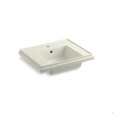 Kohler 2757-1-96 - Tresham® 24'' pedestal bathroom sink basin with single faucet hole