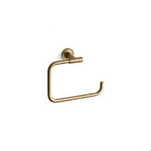 Kohler 14441-BGD - Purist® Towel ring