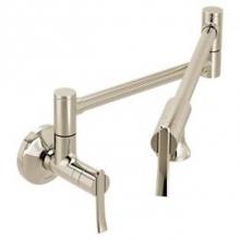 Moen S6651NL - Polished nickel two-handle kitchen faucet