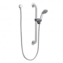 Moen 52224GBP25 - Chrome/stainless slide bar/grab bar shower